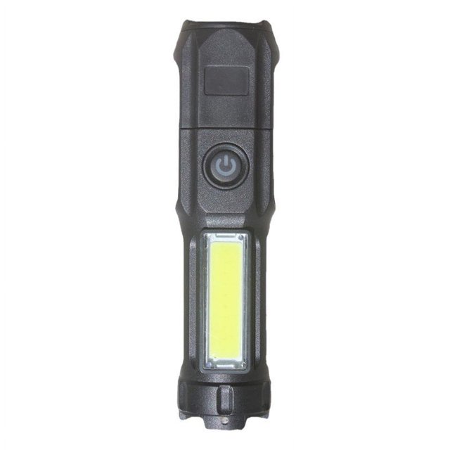 USB Rechargeable Flashlight Telescopic Zoom Glare Flashlight Telescopic Zooms Light Usb Charging 18650 Portable Flashlight Torch For Camping A