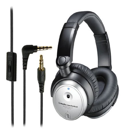 Refurbished Audio-Technica ATH-ANC7B QuietPoint Active Noise-Cancelling Headphones (Manufacturer (Audio Technica Ath Anc7b Best Price)