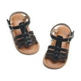thumbnail image 3 of ESTINE Toddler Girl Open Toe Lightweight Summer Female Casual Dress Sandals - Black 7M, 3 of 5