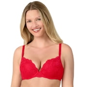 Joyspun Women's Lace Push Up Bra, Sizes 34A-40D