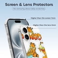 thumbnail image 3 of Funda de TPU Garfield para iPhone 16: ultrafina, a prueba de golpes, antiamarilleo, resistente a arañazos, compatible con carga inalámbrica, agarre mejorado, estilo transparente., 3 of 7