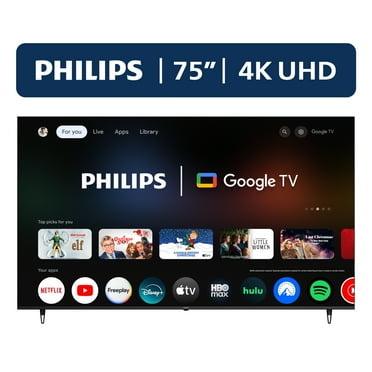 Philips 75" Class 4K Ultra HD (2160p) Google Smart LED TV (75PUL7552/F7)