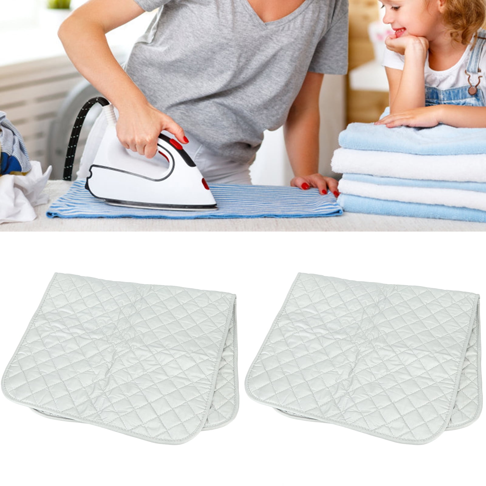 2 Alfombrillas De Planchado Magnéticas, Manta De Planchado Resistente Al Calor, Tabla De Planchar Portátil, Funda De Repuesto Para Lavadora Y Secadora | Leroy Merlin