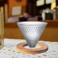 thumbnail image 6 of Axioma Coffee filter Permanent coffee filter Reusable hand filters made of glass Coffee Dripper and base, 6 of 7
