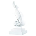 thumbnail image 4 of Adam & Friends Home Decor Silence Is Golden Sculpture | 1-Piece | White, 4 of 6
