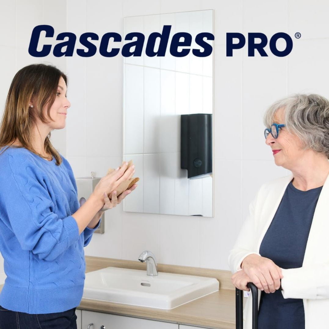 Cascades PRO Select Roll Paper Towels, 1-Ply, 7.9" X 800 Ft, Natural, 6/carton