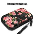 thumbnail image 6 of USA GEAR Case with Wrist Strap Compatible with Wonder Bible, Earbuds, Charger, Case Only - Roses, 6 of 9