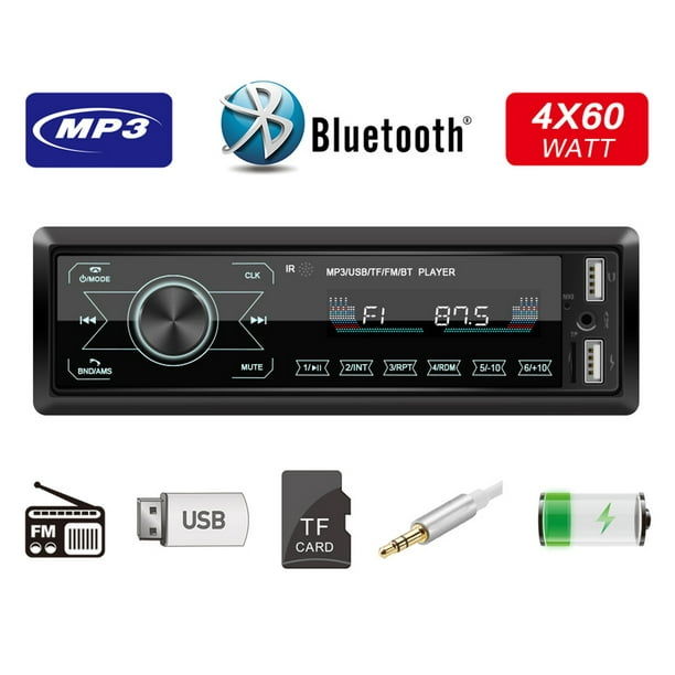 Lecteur Radio Cassette voiture MP5 7 ''ecran tactile 2 Din Bluetooth stéréo  FM-USB-TF-AUX Autoradio MirrorLink - Type with camera - Cdiscount Auto