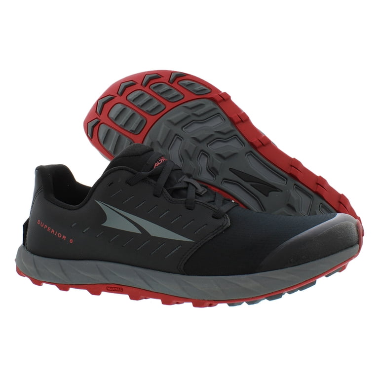 Altra Superior 5 Mens Trail Running Shoes Black Red AL0A546Z061 Size 10 US Altra Superior 5 Mens Trail Running Shoes - Black/Red  main image 4