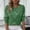 *Green, variant on Women's Solid Color Pullover, Fashionable Hollow Sequin Knit Sweater, Long Sleeved Round Neck Sweaters Top Green,Womens Plus M