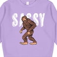 thumbnail image 3 of Inktastic Bigfoot Sassy Happy Sasquatch Toddler Sweatshirt, 3 of 4