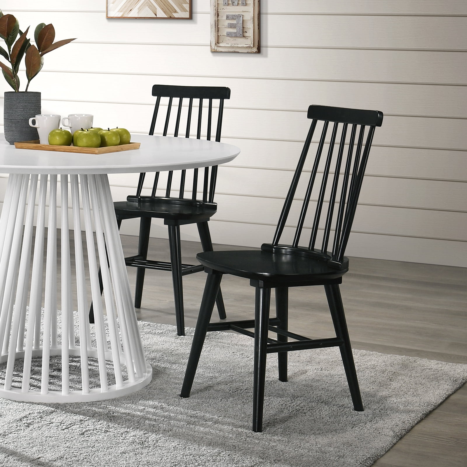 Duhome Elegant Lifestyle Farmhouse Dining Chair Spindle Back Chairs