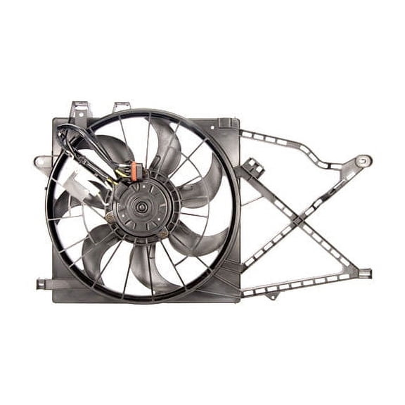 Auxiliary Fan Assembly - Compatible with 2001 - 2003 Saturn L200 2002