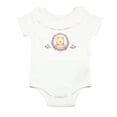 thumbnail image 4 of Disney Clothes Baby Girls 3-Pack Bodysuits – Winnie the Pooh Short Sleeve Bodysuit Set (Tan/White/Pink) 3/6M, 4 of 5