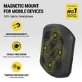 thumbnail image 3 of Scosche MAGFMI MagicMOUNT Magnetic 360° Swivel Mount for Dash, Window or Flat Surfaces Black, 3 of 8