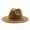 E, variant on Audhol Thermal Women Beanie Western Cowboy Hat For Women Classic Roll Up Buckle Belt Women Retro Wide Brim Cowboy Hat Bucket Hat Beige M