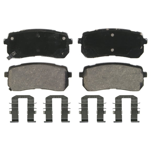 Wagner QuickStop ZD1302 Ceramic Disc Brake Pad Set Fits select: 2015-2021 KIA SEDONA, 2007-2012 HYUNDAI VERACRUZ