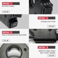thumbnail image 5 of E-Bike 2 in 1 Horn Turn Signal Switch Button Electric Bicycle Parts Accessories Motorcycle E-Bike E, 5 of 5