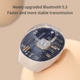 thumbnail image 6 of Back to School Gifts under $5 In Ear Ultra-thin Bluetooth Earphones With Intelligent Noise Reduction 5.3 Bluetooth V Pressure Free Wearing And Ultra Long Battery Life Wireless Earphones on Clearance, 6 of 8
