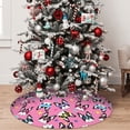 thumbnail image 5 of Yiaed Colorful Cute French Bulldog Print Christmas Tree Skirt , Tree SkirtsTree Mat for Christmas Winter Holiday Indoor Decorations-30", 5 of 7