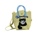 thumbnail image 5 of freneci Women Crochet Phone Bag Adorable Unique Mini Handbag for Street Travel Beach Yellow Cat, 5 of 8