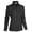 Black, variant on Monterey Club Women's Classic French Rib Zip-Up Jacket #2934