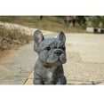 thumbnail image 6 of Hi-Line Gifts 6.25" Sitting French Bulldog Puppy Outdoor Garden Statue, 6 of 8