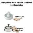 thumbnail image 2 of Charcoal Water Filter Replacements for Drinkwell 360 Pet Water Fountain By NISPIRA, 12 Filters, 2 of 5