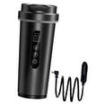 thumbnail image 5 of Car Travel Electric Kettle Water Boiler Touch Control Leakproof Compact Stainless Steel for 12V 24V Vehicle, 5 of 9