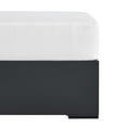 thumbnail image 5 of Tahoe Outdoor Patio Powder-Coated Aluminum Ottoman in Gray White, 5 of 8