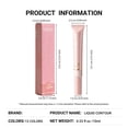 thumbnail image 6 of Liquid Contour for Cheeks, Sponge Tip Tube Liquid Contour, Cheek Contour Makeup, Buildable Liquid Cheek Contour for Natural 3D Facial Look, Portable Tube Liquid Contour for Daily Travel Makeup, 6 of 6