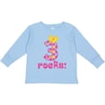 thumbnail image 3 of Inktastic 3rd Birthday Rocks Princess 3 Year Old Girls Long Sleeve Toddler T-Shirt, 3 of 5