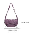 thumbnail image 2 of Bolso Hombro Mujer Cordón Nylon Media Satchel Bag, 2 of 9
