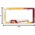 thumbnail image 4 of Minnesota NCAA Golden Gophers Chrome Metal (Set of 2) License Plate Frames with Tie Dye Design, 4 of 6