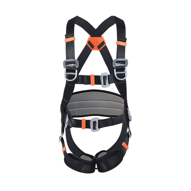 Arnés de escalada Sunnimix Seguridad Escalada de árboles Espeleología Negro