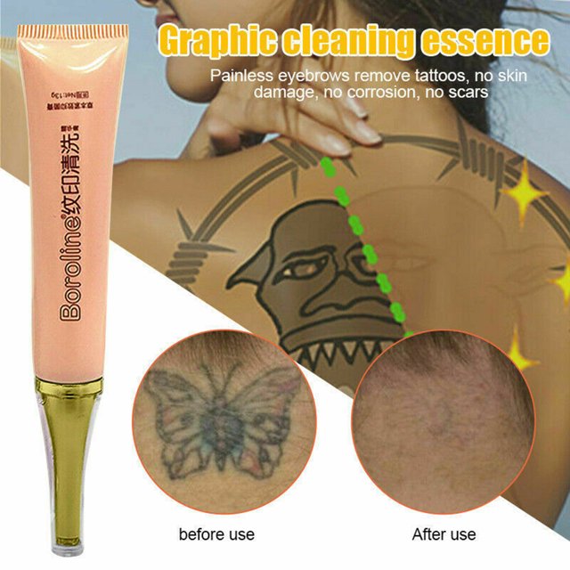 Crema de eliminación de tatuajes rápida e indolora portátil de 13g