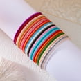thumbnail image 5 of 50% Off!Colorful Bohemian Seed Beaded Bracelet Handmade Adjustable Stackable Beaded Stretch Bracelet Multi-layer Holiday Stretch Bracelet, 5 of 6