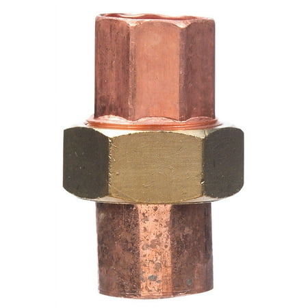 NIBCO I633W34 3/4 in. Copper Pressure Cup x Cup Union Fitting