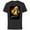 Black, variant on Lucasfilm Indiana Jones Raiders of the Lost Ark Golden Idol - Short Sleeve Cotton T-Shirt for Adults - Customized-Black