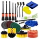 thumbnail image 1 of 26 PCS Drill Brush Attachments Car Detailing Brush Kit for Auto Exterior and Interior Includes Scrub Pads Sponges Detailing Brushes Washing Mitt Air B, 1 of 5