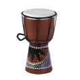 thumbnail image 1 of Durable Tambor affricano De 4 Pulgadas Para Juguetes Musicales Sunnimix Tambor de mano Djembe de 4 pulgadas, 1 of 8