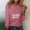 thumbnail image 2 of PuLe Women's Top Womens Long Sleeve Shirts Trendy Sunflower Graphic Tee Casual Crew Neck Pullover Fall Trendy Blouse Y2K Clothes, 2 of 4