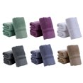thumbnail image 4 of Soft Cotton Bath Towels Absorbent  Luxury Hand Bath Beach Face Sheet  Basic Towel Bathroom Accessories Jade Green, 4 of 11
