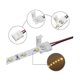thumbnail image 2 of 50pcs Led Tape Connector 2pin Accessories Connectors 10mm For 2835 3528 5050 5730 5630 Smd, 2 of 4