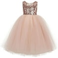 thumbnail image 2 of Ekidsbridal Vintage Corset Tutu Flower Girl Dress Junior Bridesmaid Wedding Pageant 205 6, 2 of 3