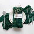thumbnail image 4 of Pleated Polyester Napkin for Wedding Dessert Table Decor, Reusable Party Table Napkin for Dining, 4 of 5