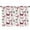 White Butterfly Pattern, variant on Blackout Kids Curtains,White Blue Butterfly Flower Pattern Childrens Insulated Curtains Set Of 2,Bedroom Essentials,Toddler Room Decor 42"x54"