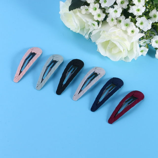 Minkissy 10 Pcs Petites Barrettes pour Cheveux Accessoires de Cheveux Couleurs Assorties pour Réunion