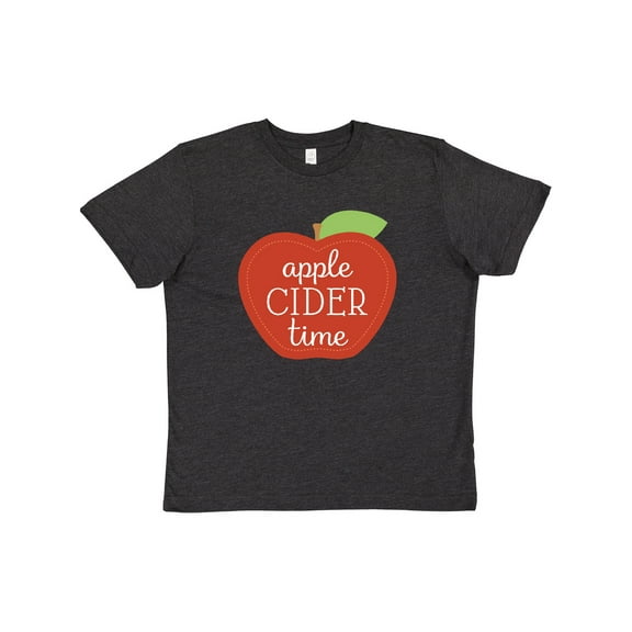 Inktastic Apple Cider Time Autumn Youth T-Shirt