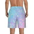 thumbnail image 3 of Naloa Fantasy Gradient Men's Beach Shorts, Surfing shorts, Swim trunks, Quick Dry Swim Trunks for Surfing Beach Fun - 3X-Large, 3 of 9